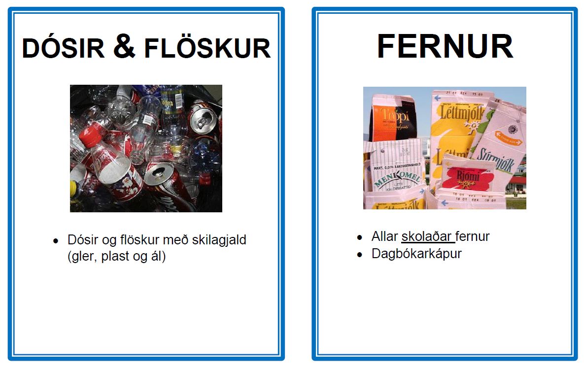 Úrgangsflokkun Norðurorka 2017