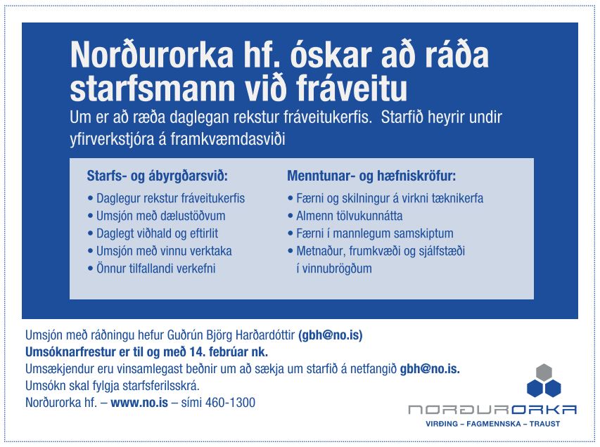 Laus staða við fráveitu janúar 2014