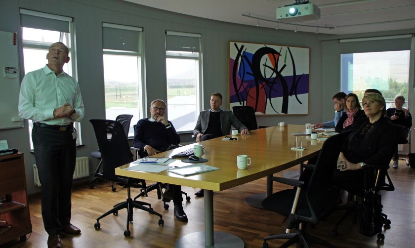 Heimsókn iðnaðar- og viðskiptaráðherra til Norðurorku 14. september 2015