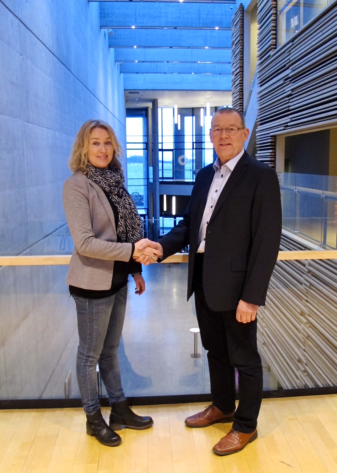 Frá undirritun bakhjarlasamnings Menningarfélags Akureyrar og Norðurorku janúar 2016