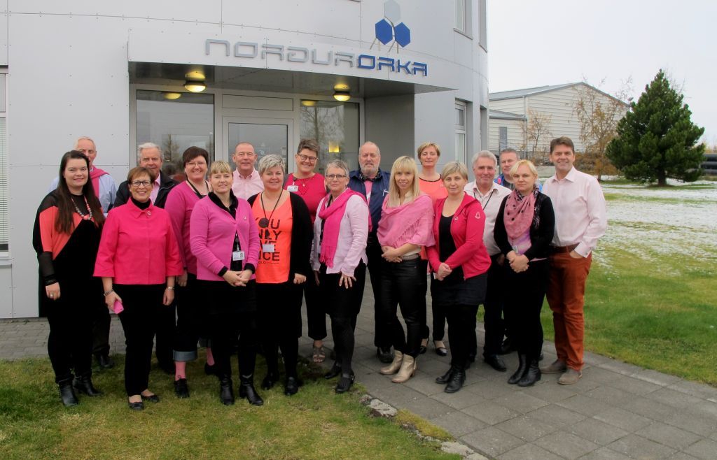 Bleikur dagur í Norðurorku 2014