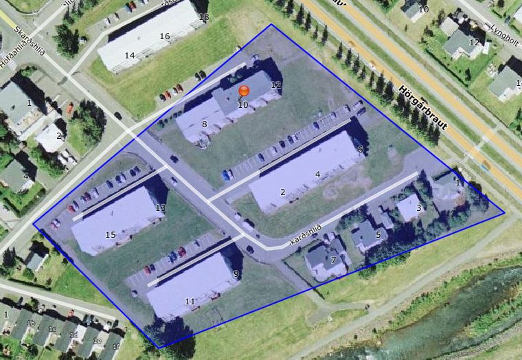Kaldavatnslaust í Skarðshlíð