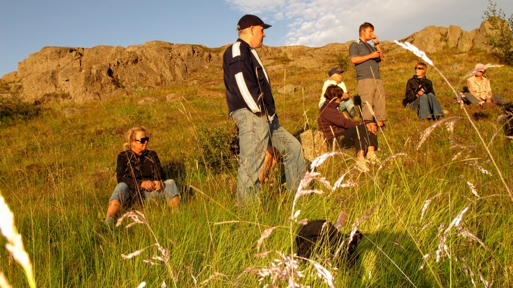 Söguganga við Glerá 9. ágúst 2012