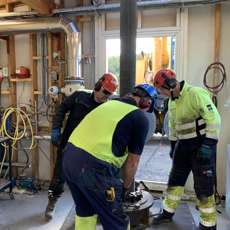 Ingvi, Jónas Óli og Baldur Viðar. Mynd: Gunnur Ýr Stefánsdóttir