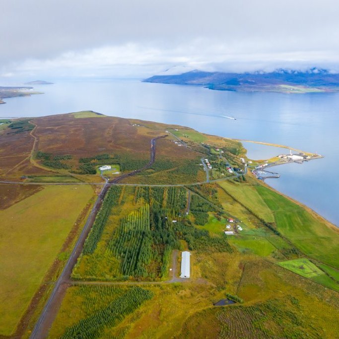 Hjalteyri í september 2019. Mynd: Axel Þórhallsson