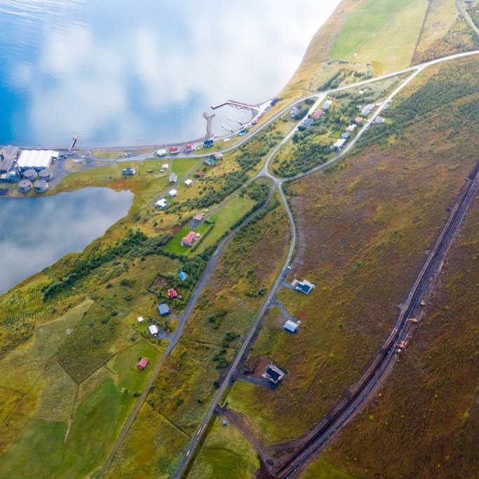 Hjalteyri í september 2019. Mynd: Axel Þórhallsson