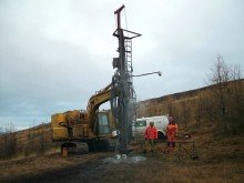 Hitastigulshola boruð í Hörgársveit