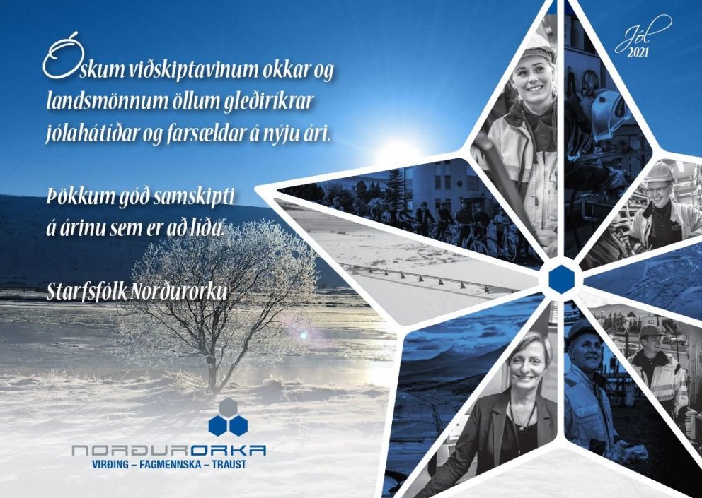 Jólakveðja frá starfsfólki Norðurorku