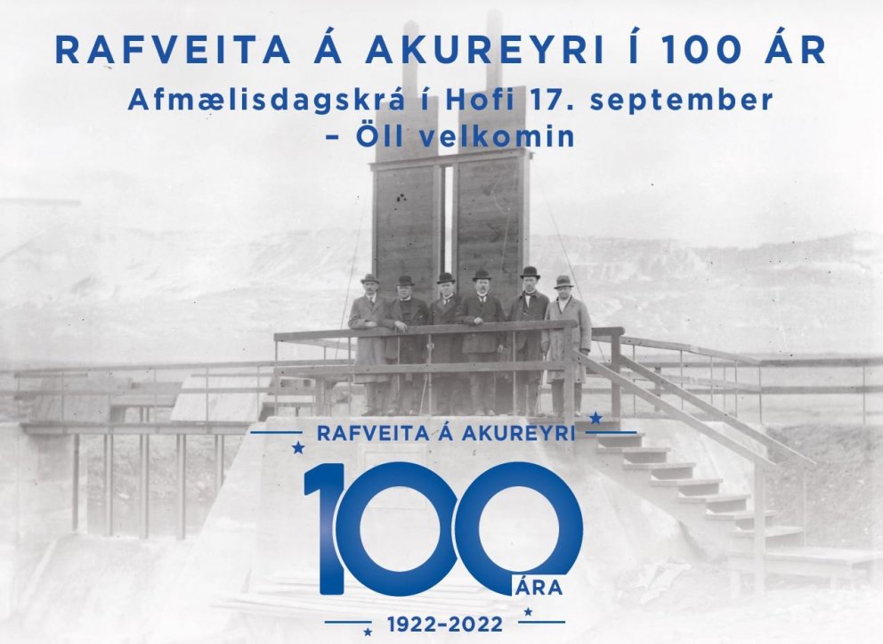 Afmælisdagskrá í Hofi