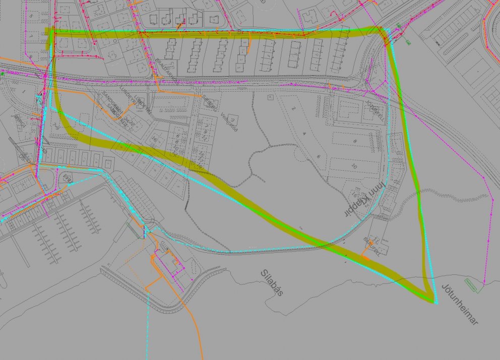 Framkvæmdir í Holtahverfi