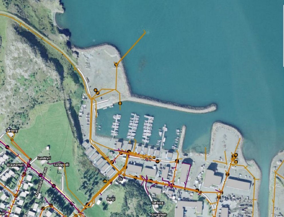 Sandgerðisbót - loftmynd