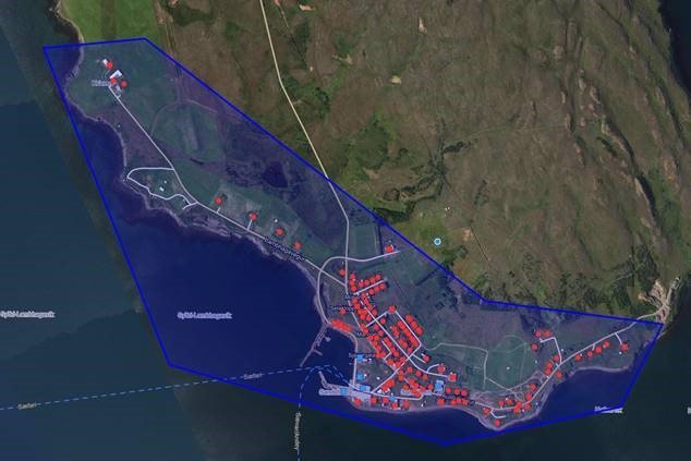 Truflanir í hitaveitu í Hrísey. Uppfært - viðgerð lokið