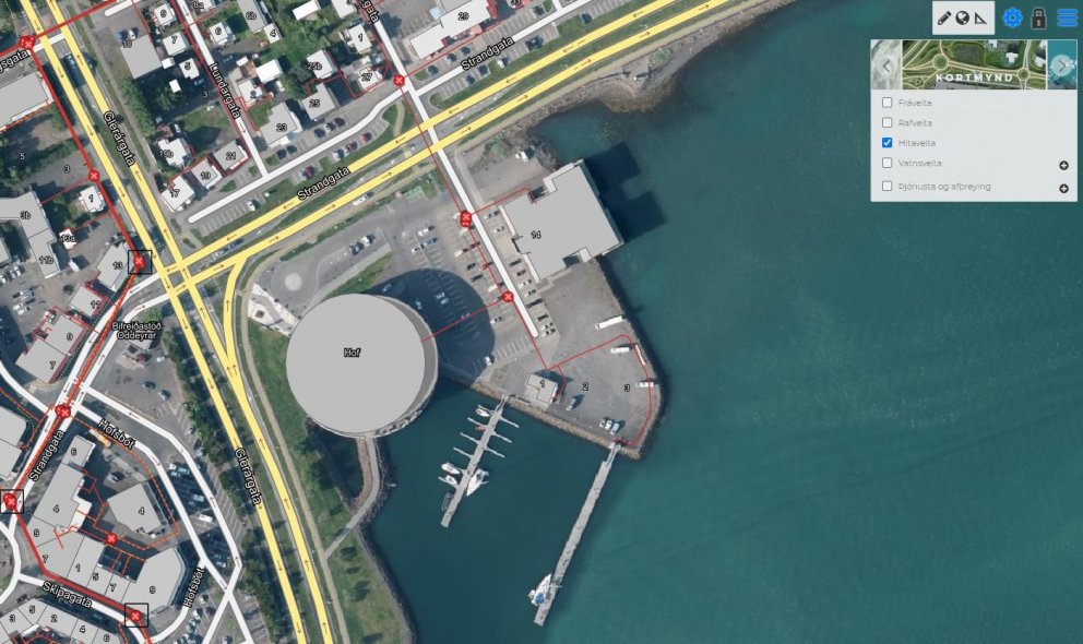 Hefur þú kynnt þér Kortasjá Norðurorku?