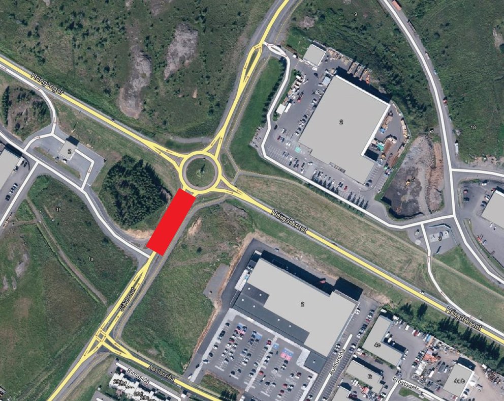 Nyrsti hluti Síðubrautar lokaður