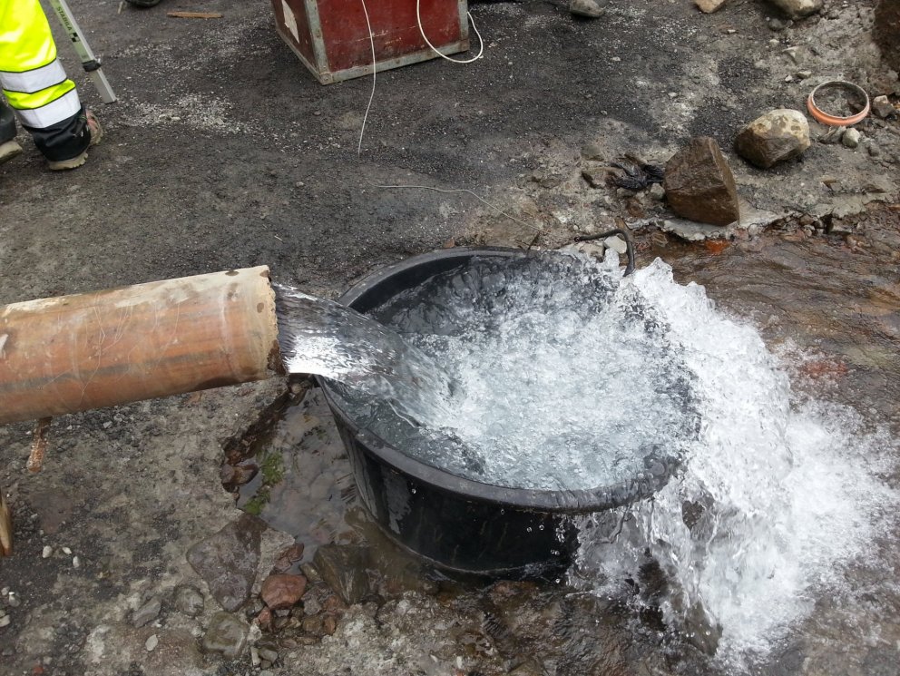 Borun lokið á Skeggjabrekkudal í Ólafsfirði