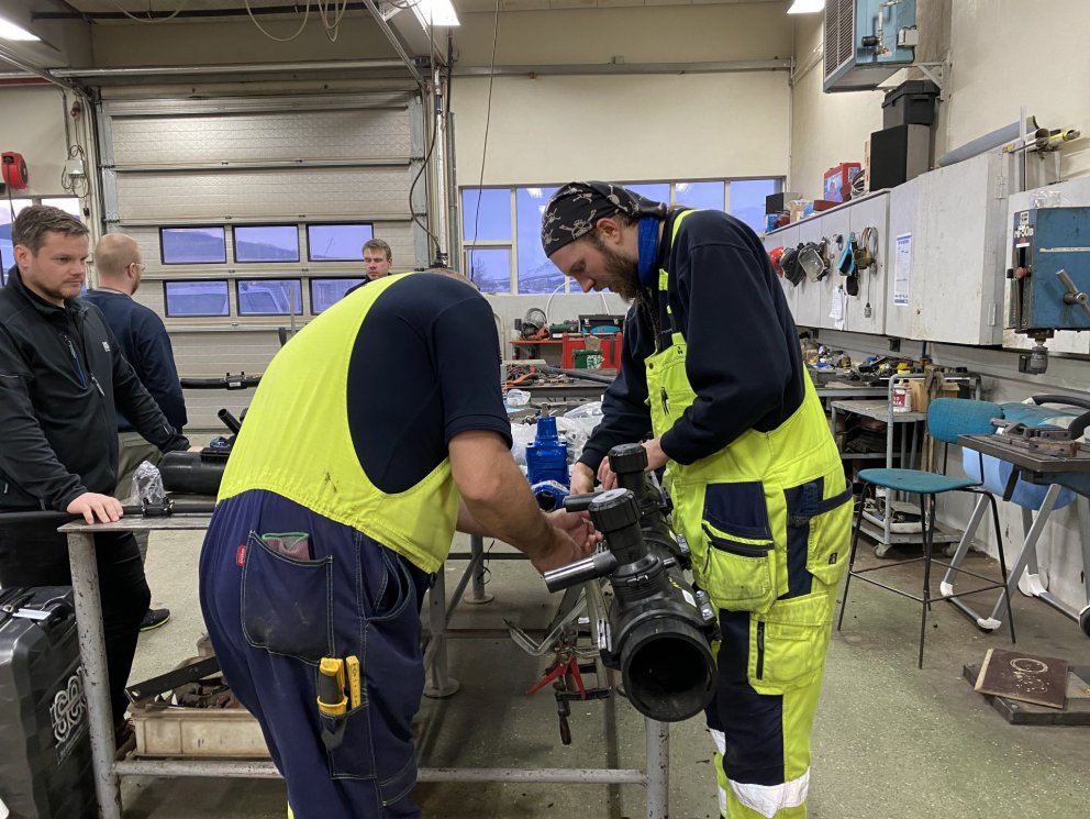 Mynd tekin á fræðsluvikum Norðurorku árið 2020