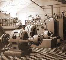 Gamla túrbínan í Glerárvirkun