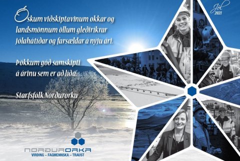 Jólakveðja frá starfsfólki Norðurorku