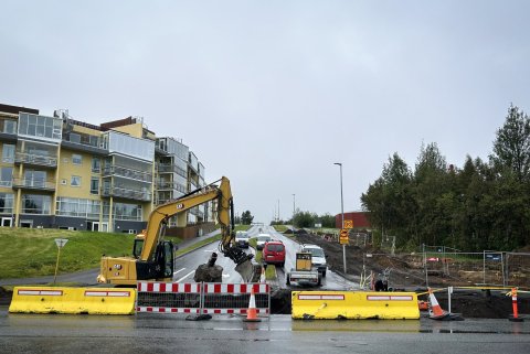 Brunnur fjarlægður við enda Mímisbrautar