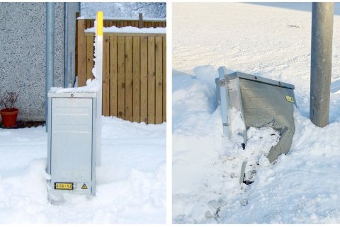 Því miður virðast einhverjir gera sér það að leik að brjóta snjóstangirnar af en slíkt getur haft al…