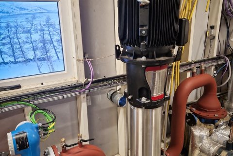 Ný dæla eykur afköst og afhendingaöryggi.