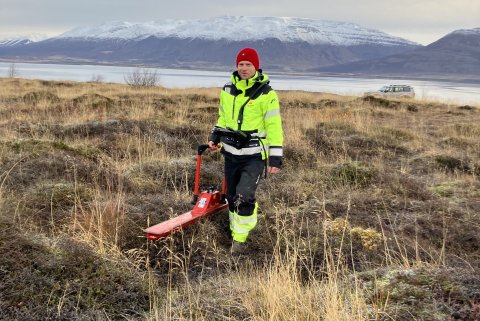 Jarðhitasvæðið á Hjalteyri rannsakað enn frekar