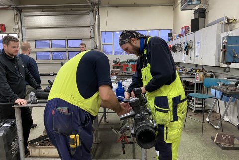 Mynd tekin á fræðsluvikum Norðurorku árið 2020