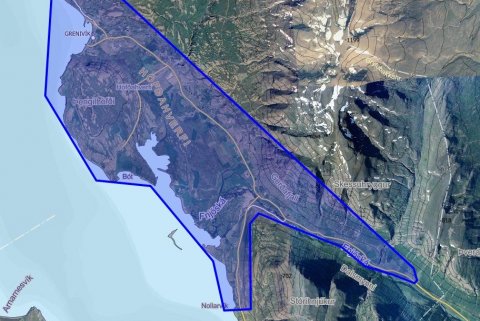 Svæðið sem um ræðir má sjá á myndinni hér að ofan