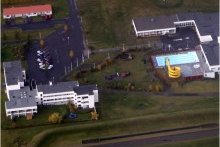 Sundlaugin að Hrafnagili