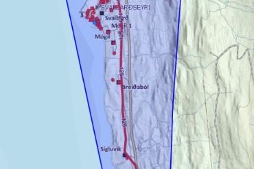 Truflanir á afhendingu á heitu vatni á Svalbarðsströnd  22.12.2015