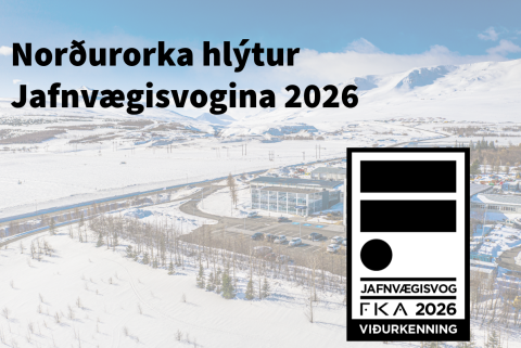 Norðurorka hlýtur Jafnvægisvogina 2026