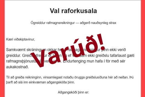 Verum á varðbergi.